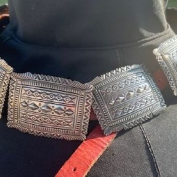 Sunshine Reeves One of Kind Sterling Silver Belt - Picture 1 of 5